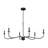 Abells Six Light Chandelier from Generation Lighting -1959675087