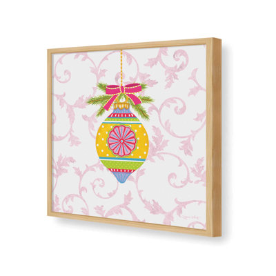 Razzle Dazzle Ornament III By Annie Lapoint Art Print