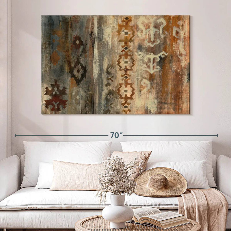 Lelar Southwest Design II, H 34 po x l 51 po