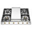 ILVE Nostalgie II 36 inch Built-In Gas Cooktop with Griddle, in Stainless Steel-304110905