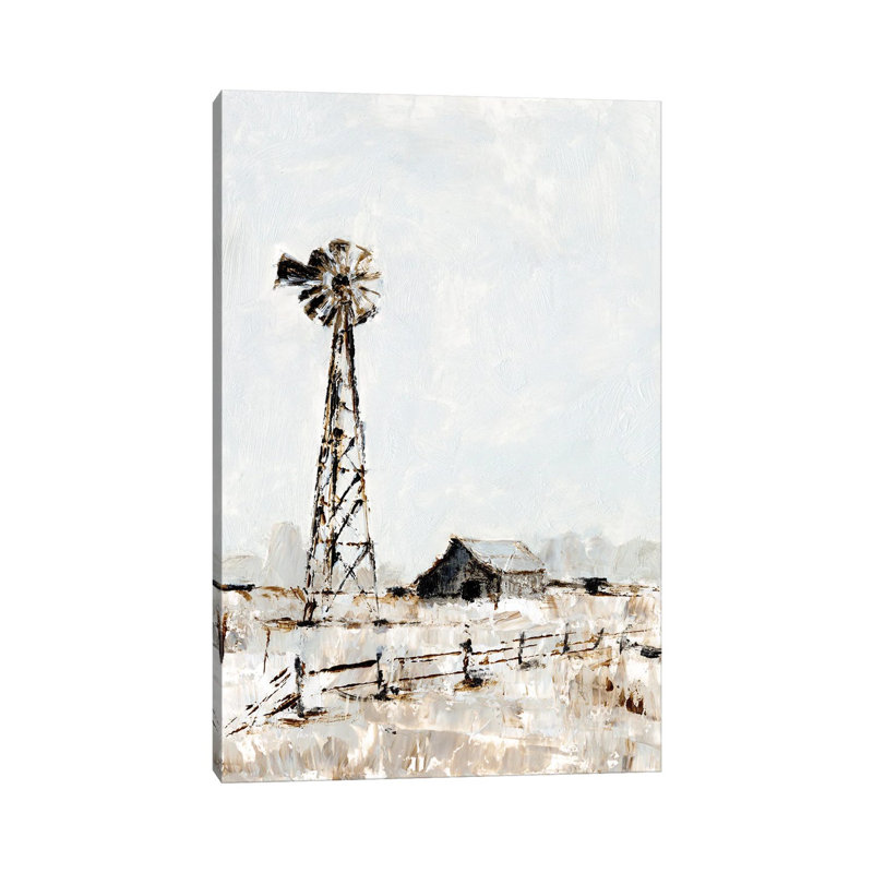 Rustic Prairie I by Ethan Harper - Wrapped Canvas Painting, 30.48cm H x 20.32cm W x 1.91cm D