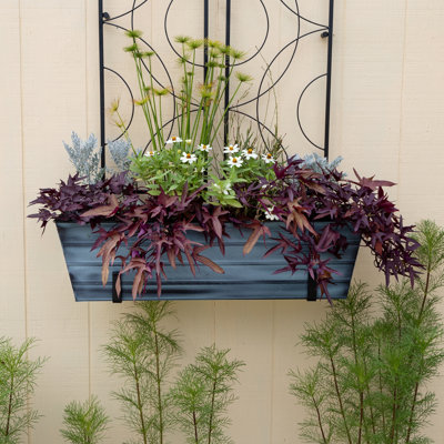 Norela Metal Window Box Planter