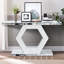 Miroir d'entrée hexagonal en cristal Sparkling