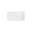 Armoire de cuisine murale 2 portes Furinno Shaker, prête à assembler, P 12 po x l 36 po x H 18 po, blanc