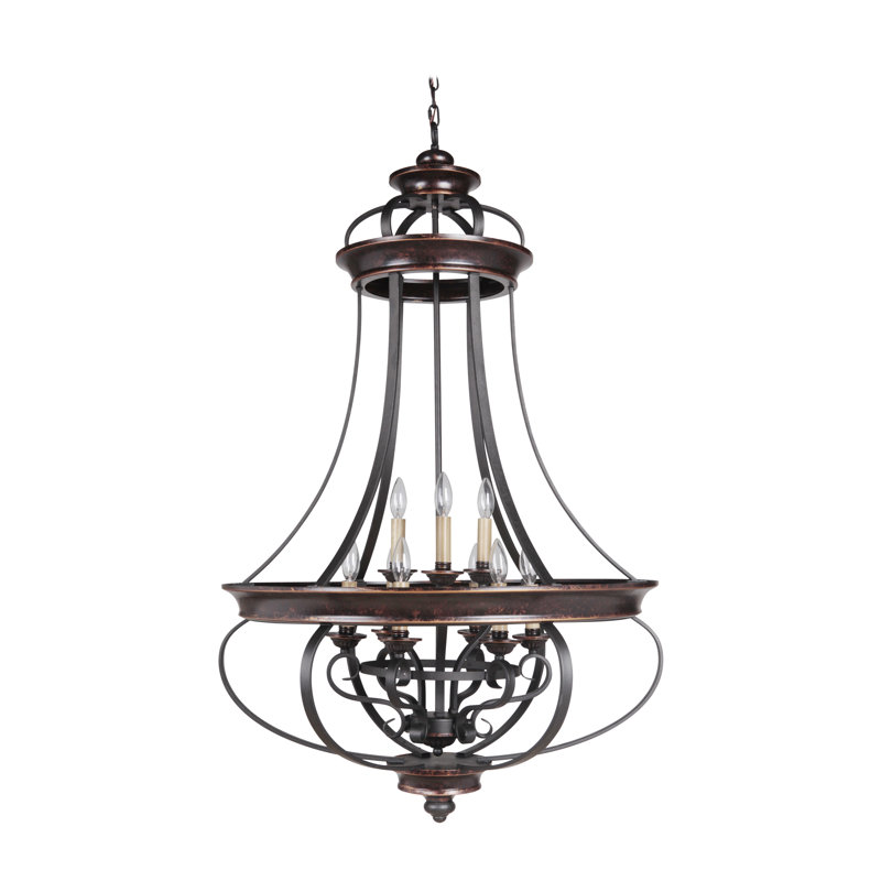 Westerfield 9 - Light Dimmable Empire Chandelier