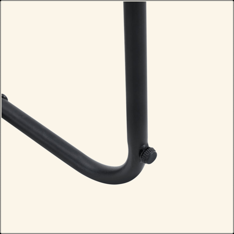 Ensemble de 2 tabourets de bar en polyuréthane de style minimaliste moderne, convenant à la cuisine, au bar et à la maison moderne