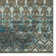 Tapis ikat bleu / brun Ardyth