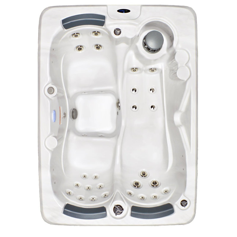 3-Person 38-Jet Hot Tub with Stainless Jets and Ozone System