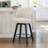 Elyan Swivel Upholstered Counter Stool with Metal Frame-94400231