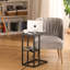 Table de chevet en métal Ainesh-634720454