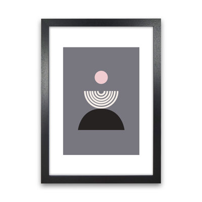 Mila Pink Fountain N9 by Pixy Paper - Print