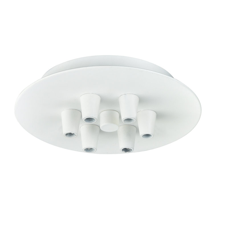 Auvent multi-port 6 lumières, Blanc