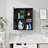  24 in. W x 7 in. D x 28 in. H Wall Bathroom Cabinet Over the Toilet Storage-875019982