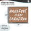 Cadre flottant pieds nus et sans souci brun, design avec lettres et doublure-1206464372-1206464374