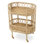 Trolley Dorini Natural Rattan