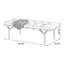 Banc rembourré noir-1316536468