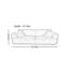 Snail Adjustable Straight Sofa-2048534444