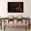 «Rustic Christmas Still Life Rustic Abstract Contemporary Winter Winter Landscape», reproduction d'art mural-129719546