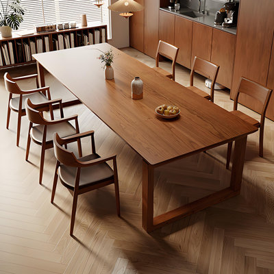 Rectangular    Minimalist    Dining Table Set