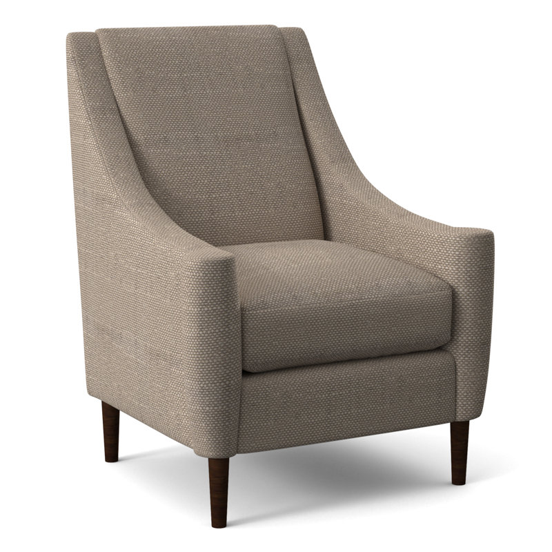 Essentials Armchair, Gray Polyester, Tribeca