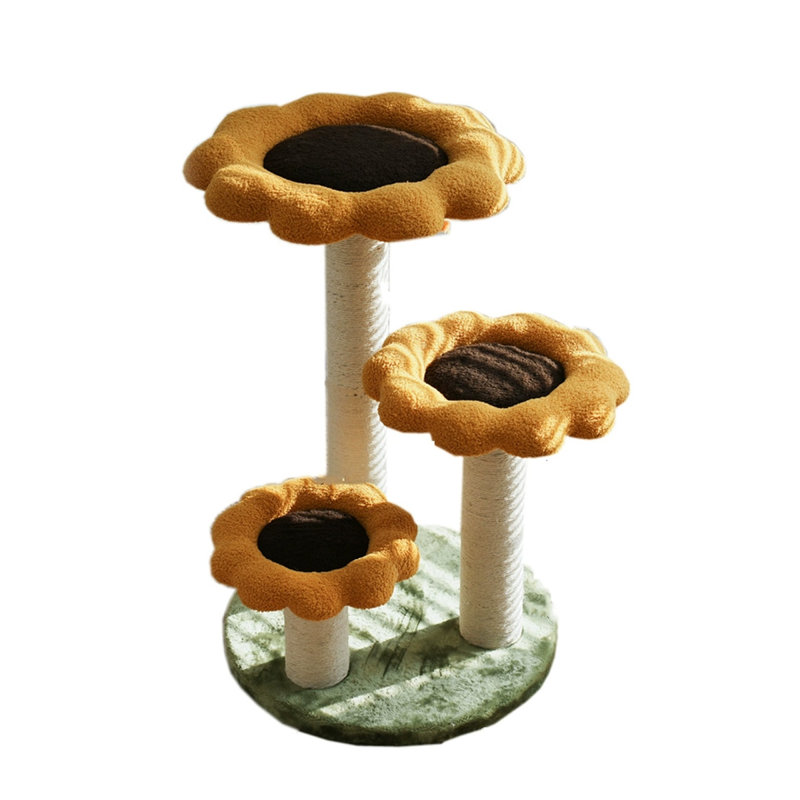 3 Tiers Cat Tree with Perch,Scratching Posts