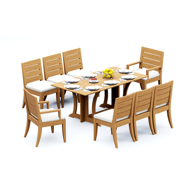 Atnas Outdoor - Piece Teak Dining Set, 8