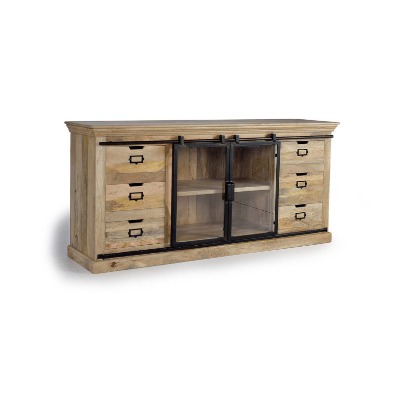 Delagarza 180cm Solid Wood Sideboard