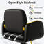Fauteuil de coiffure noir et or de qualité supérieure pour coiffeur, avec matériau durable amélioré, pivotant à 360 degrés, accoudoirs dorés de luxe, support de fauteuil de coiffage jusqu'à 330 lb