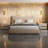 Khaki Solid Wood Bedside Table With , 2 Large Drawer No-assembly Required Nightstand For Bedroom
