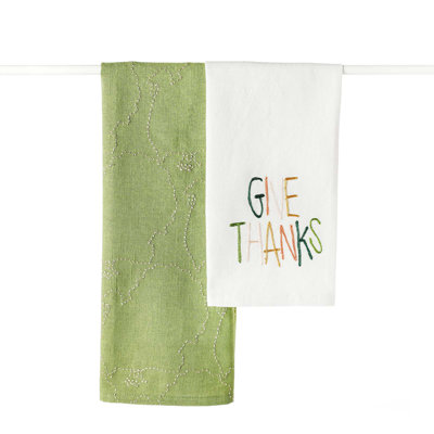 Thanksgiving Towels Set Of 2