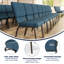Chaise d'église empilable en tissu Mikolaj-234867112