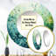 Miroir mural Misty Meadow I - paysages uniques-121387818-97183084