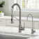 KRAUS Bolden Commercial Style 2-Function Single Handle Pull Down Kitchen Faucet