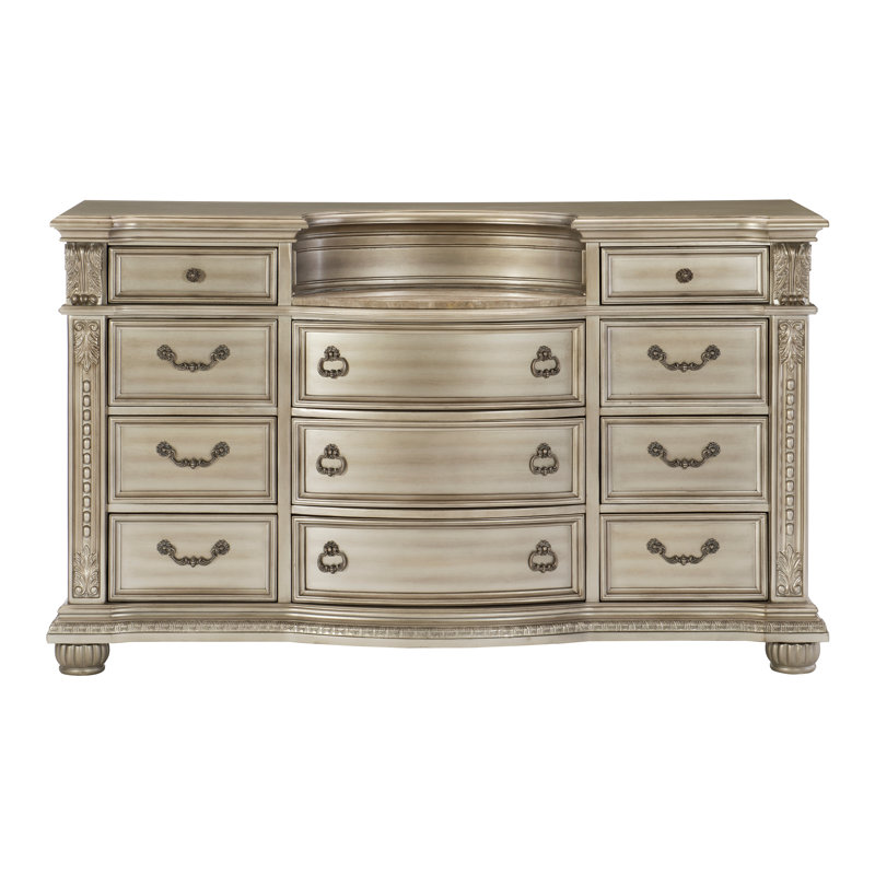 Commode l 11 po Anndrea, Argent argent