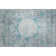 Premium Machine Washable Prisco Teal Rug