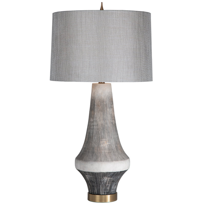 Scribes Belt Table Lamp, Moonbeam
