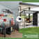 Outdoor Storage Shed & Hardtop Gazebo Combo