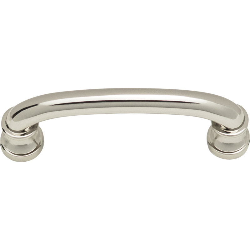 Shelley 3" Center to Center Bar pull, 3", Polished Nickel