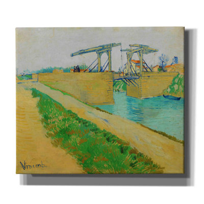 «The Langlois Bridge on Canvas» par Vincent Van Gogh, reproduction