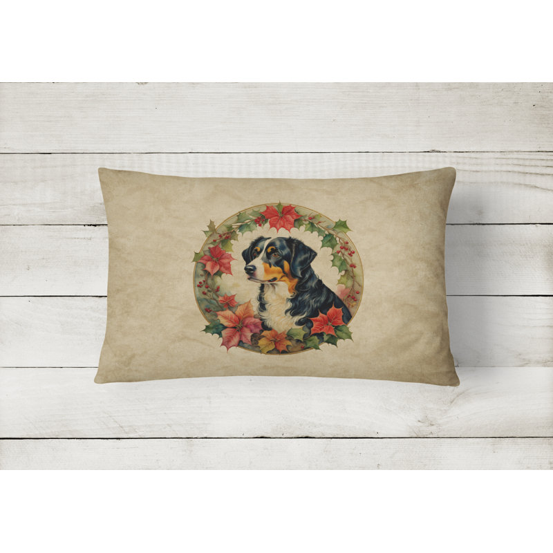 Coussin Christmas, 12 po x 16 po, Rectangulaire