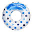 Rae Dunn 48" Ring Float - Indigo Polka Dot Pattern