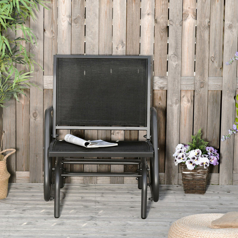 Fauteuil oscillant de balancelle Outsunny