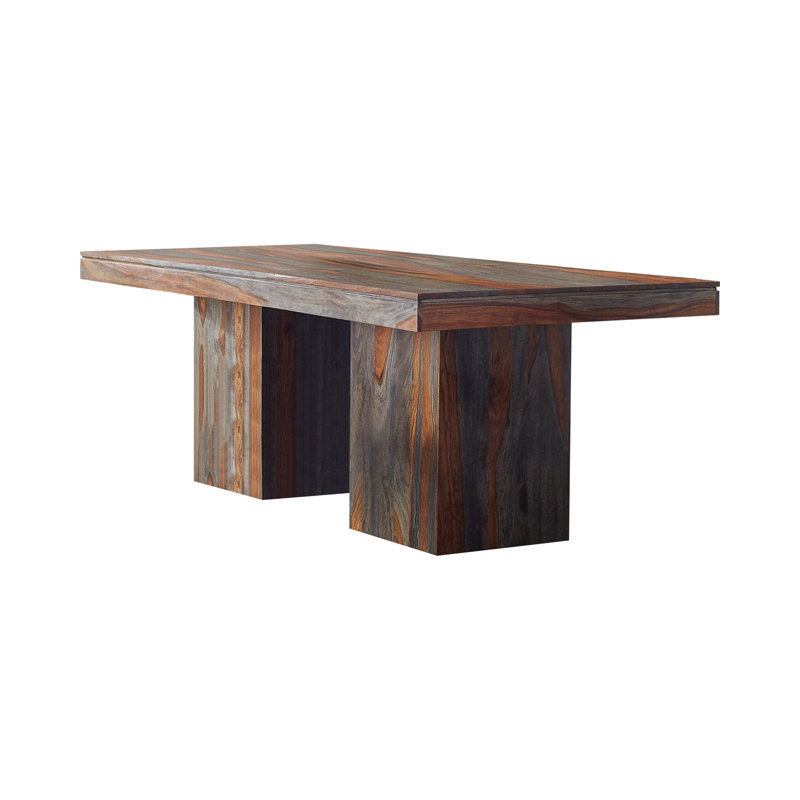 Fitser Solid Wood Dining Table
