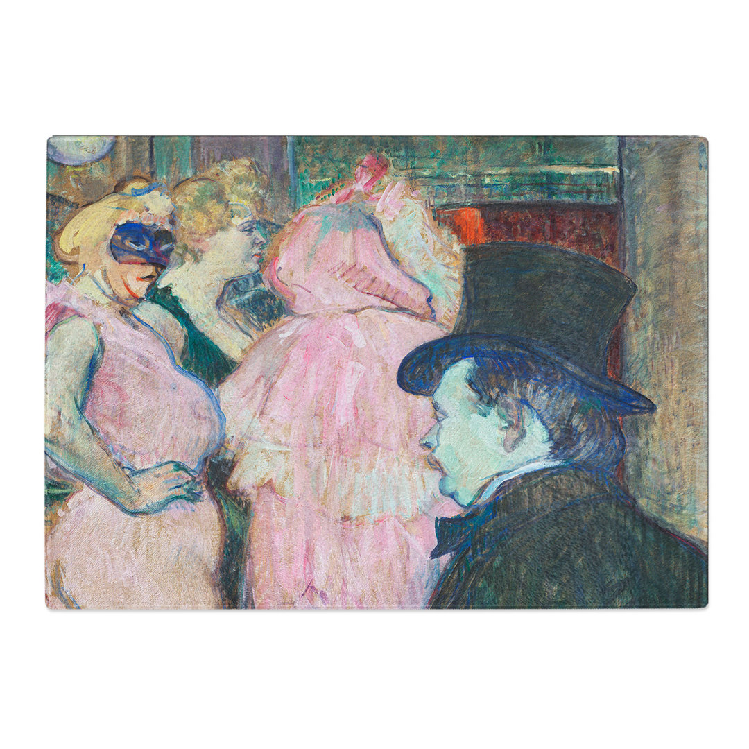 Maxime Dethomas by Henri de Toulouse-Lautrec Chopping Board
