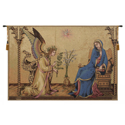 Italian Loom Woven Cotton Blend Wall Hanging