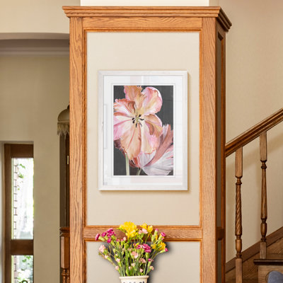 " Pastel Parrot Tulips II " by Paul Cezanne Acrylic Painting