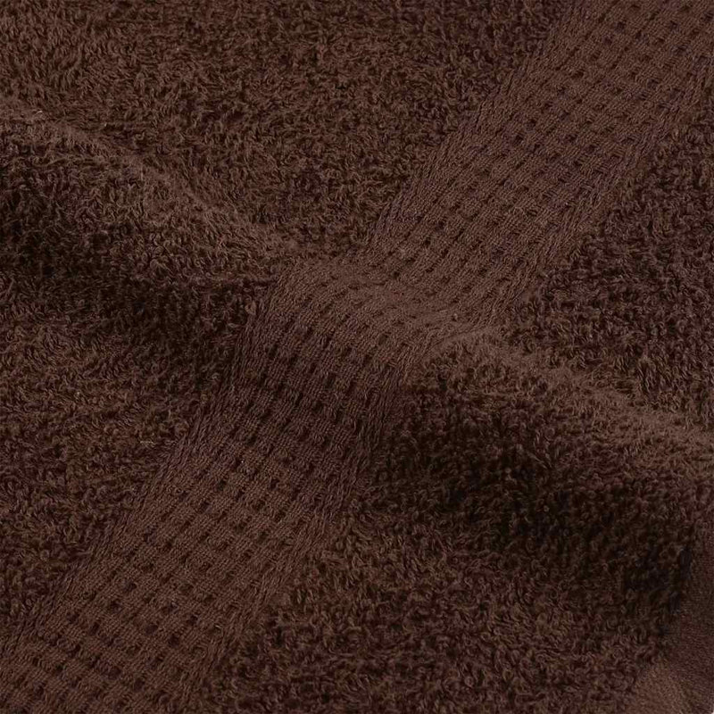 Saskya 100% Cotton Bath Towel, Brown