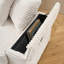 Canapé en flanelle 111,4 po beige-1477127812