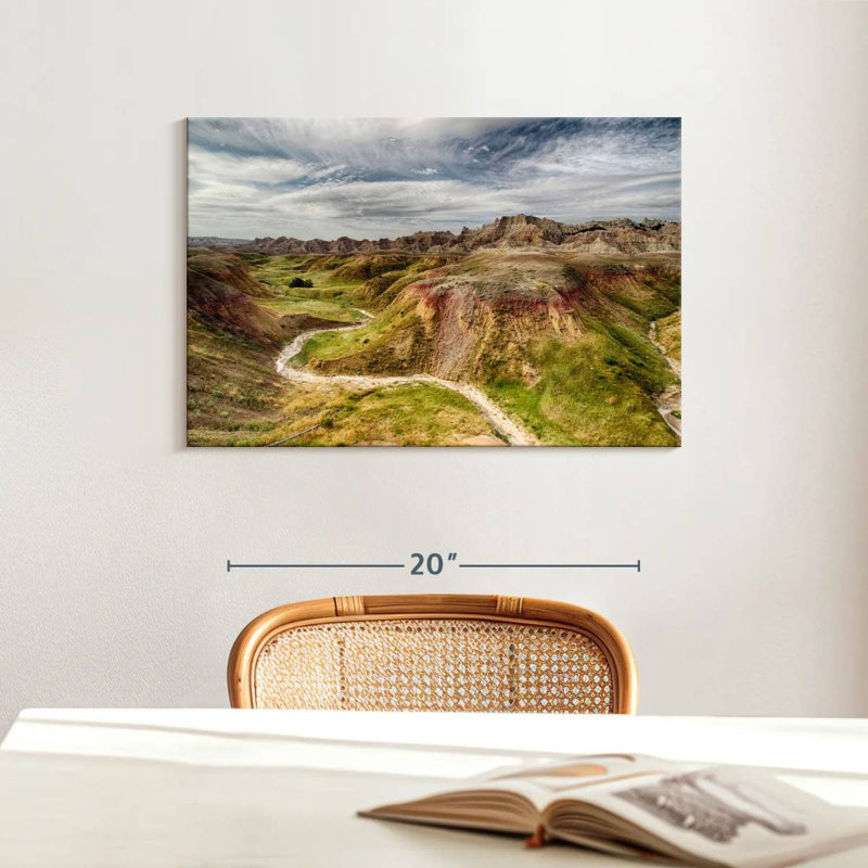 Parc national d'Alvord Badlands, H 16 po x l 24 po