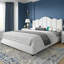 Grand lit tapissier avec 2 tables de chevet - station de charge, ensemble de chambre à coucher moderne-1275103237-1275103258